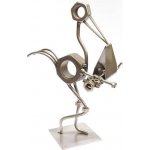 Kovová figurka Čáp 24 cm – Sleviste.cz