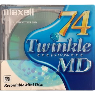 MiniDisc Maxell MDW-74 TWINKLE BLUE
