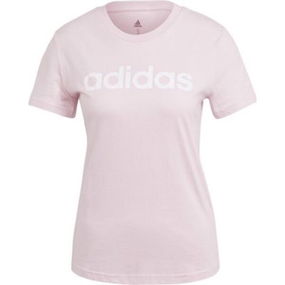 adidas T-Shirt Essentials Slim Logo T-Shirt GL0771 Růžová – Zboží Mobilmania