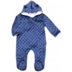 Zimní kojenecký overal z Minky Nicol Bubbles modrý – Zboží Dáma
