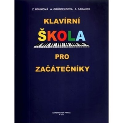 Editio Barenreiter P KLAVÍRNÍ ŠKOLA PRO ZAČÁTEČNÍKY – Zboží Mobilmania