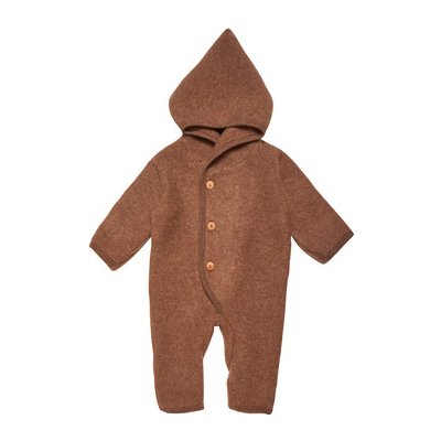 HUTTEliHUT Dětský overal Billie Button Wool Fleece Caramel – Zbozi.Blesk.cz