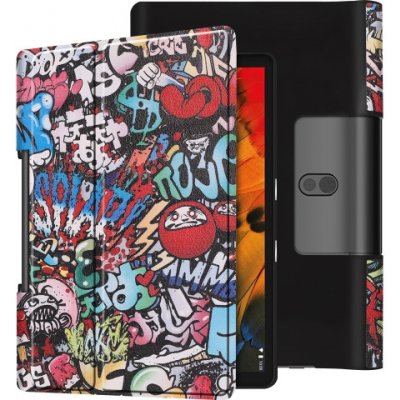 Protemio Art Zaklápací obal Lenovo Yoga Smart Tab 10 SCRAWL 19081 scrawl pattern – Zboží Mobilmania