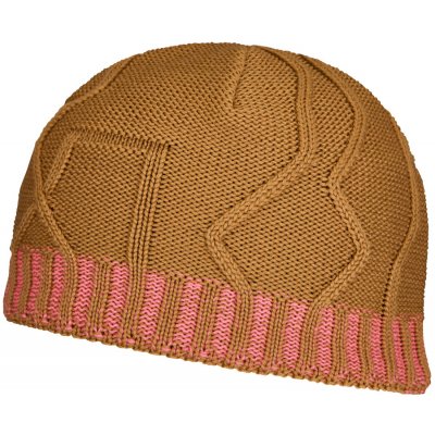 Ortovox čepice merino Tangram Knit beanie Oranžová – Hledejceny.cz