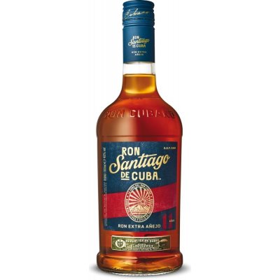 Santiago De Cuba Ron Extra Aňejo 11y 0,7l 40% (holá láhev)