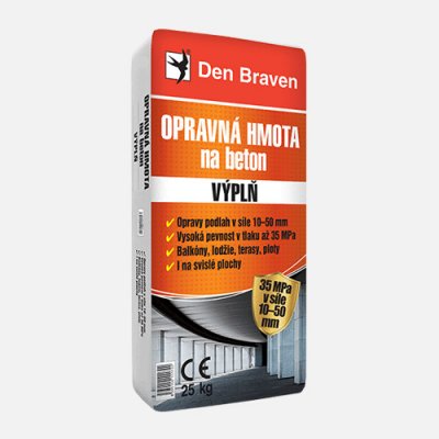 Den Braven Opravná hmota na beton VÝPLŇ 5 kg – Zboží Mobilmania