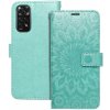 Pouzdro a kryt na mobilní telefon Xiaomi Pouzdro Forcell MEZZO Book XIAOMI Redmi NOTE 11 / 11S mandala zelené