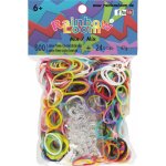 RAINBOW LOOM Original gumičky 600 kusů mix barev – Zboží Dáma