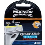 Wilkinson Sword Quattro Titanium Precision 4 ks – Zbozi.Blesk.cz