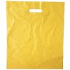 Nákupní taška a košík LDPE taška s průhmatem 45x38x5 žlutá