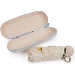 Skládací mini deštník s pevným pouzdrem zelený – Zboží Mobilmania