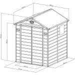 G21 PAH 357 188 x 190 cm šedý – Zboží Mobilmania