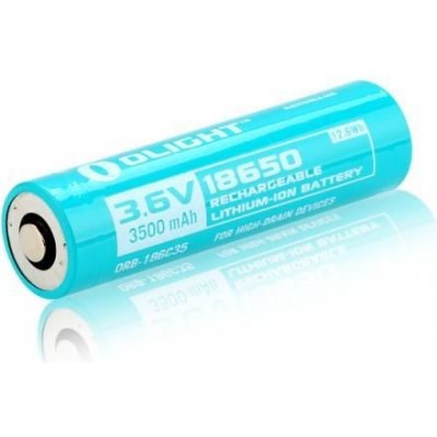 Olight Baterie 18650 3500 mAh 3,6V litium 94938 – Zboží Mobilmania