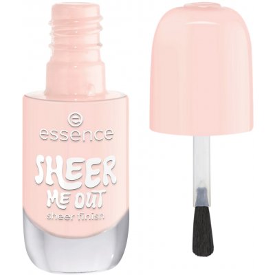 essence Lak na nehty Gel 04 Sheer me out 8 ml – Sleviste.cz