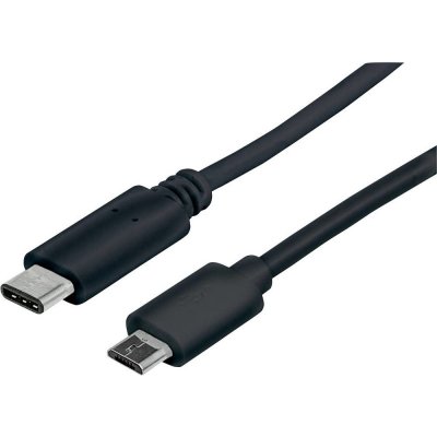 Manhattan 353311 USB 2.0 Micro B - USB 3.1 C (M/M), černý – Hledejceny.cz