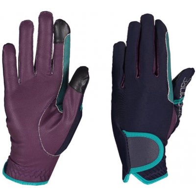 HORKA Rukavice Ride More modré – Zboží Dáma