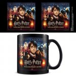 CurePink Keramický hrnek Harry Potter 20 Years of movie magic černý 315 ml