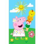 Carbotex Dětský ručník Prasátko Pepina Zmrzlinová Pyramida 30 x 50 cm – Zboží Dáma