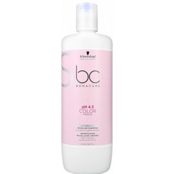 Schwarzkopf Professional BC Bonacure Color Freeze Silver stříbrný šampon pro blond a melírované vlasy 1000 ml