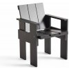 Zahradní židle a křeslo HAY Židle Crate, black