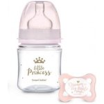 Canpol babies lahev se širokým hrdlem Royal Baby růžová 35/233_PIN 120ml – Zboží Dáma