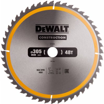 DeWALT DT1959 Pilový kotouč 305 x 30 mm na dřevo, 48 zubů – Zbozi.Blesk.cz