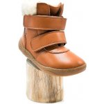 Pegres Barefoot SBF42 dětské zimní boty hnědé – Zbozi.Blesk.cz