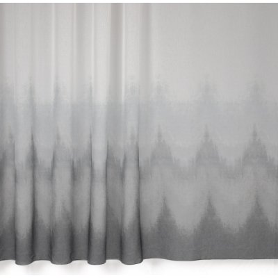 Rand záclona polyesterový batist MURIEL/5, duhová šedá, s olůvkem, výška 160cm (v metráži) – Zboží Mobilmania
