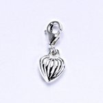 Čištín Stříbrný přívěšek s karabinou, šperk P 819 – Hledejceny.cz