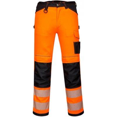 Portwest Kalhoty PW340 Hi-Vis do pasu reflexní POR-PW340OBR Oranžovo-černá Standartní – Zboží Mobilmania