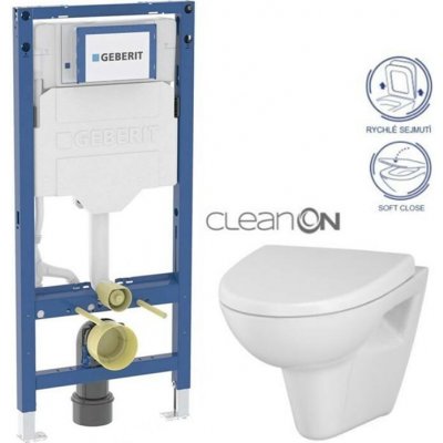 Geberit Duofix WC CERSANIT PARVA NEW + SEDÁTKO 111.300.00.5 PA1 – Sleviste.cz