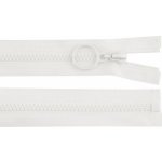 Kostěný zip No 3 délka 60 cm s kroužkem, malé, 101 bílá – Hledejceny.cz