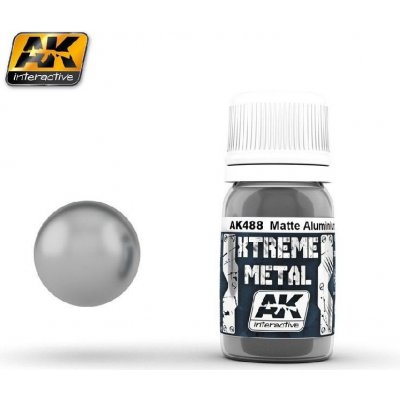 AK Interactive Xterme Metal Matte Aluminium 30ml. – Zboží Dáma