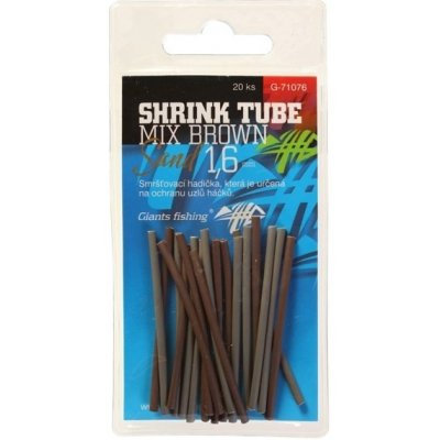 Giants Fishing Smršťovací hadička Shrink Tube Brown-Sand 2,0 mm 20 ks – Zboží Dáma