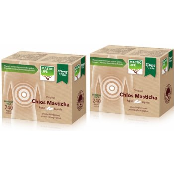 Masticha Strong&Pure Economy Double Pack 480 kapslí