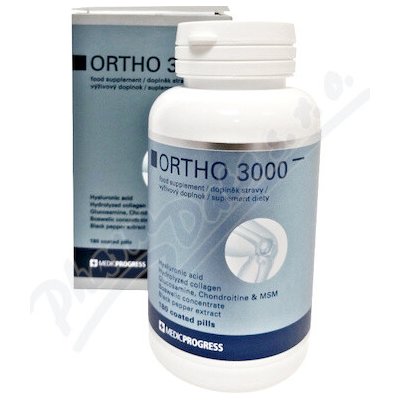 MedicProgress ORTHO 3000 180 tablet + ORTHO 3000 masážní gel 100 ml – Hledejceny.cz