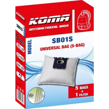 KOMA SB01 Electrolux, AEG, Universal Bag, S-bag 5ks