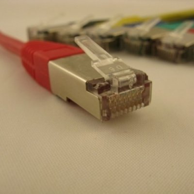 Netrack BZPAT05FR patch RJ45, Cat 5e FTP, 0,5m, červený – Hledejceny.cz