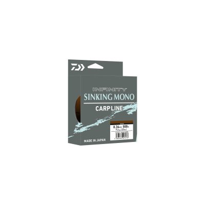 Daiwa Infinity Sinking Mono hnědá 500m 0,34mm – Zbozi.Blesk.cz
