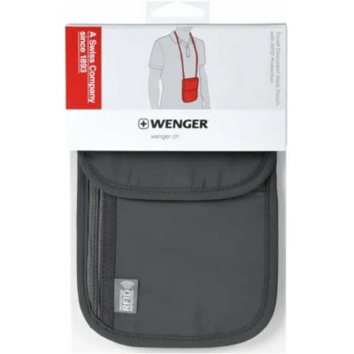 WENGER Bezpečnostní pouzdro na krk 606962 šedá – Hledejceny.cz