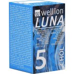 Wellion Luna Duo testovací proužky pro měření cholesterolu 5 ks – Zbozi.Blesk.cz