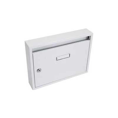 Schránka poštovní G21 paneláková 320x240x60mm bílá bez děr – Zboží Mobilmania