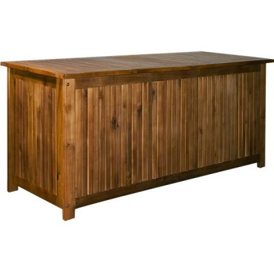 FurniGO dřevěný úložný box 300 L akát – Zboží Dáma