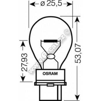 Osram P27W W2,5x16d 12V 27W