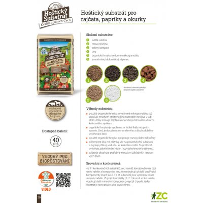 Forestina Hoštický Pro rajčata papriky a okurky 40 l – Zbozi.Blesk.cz