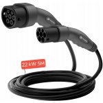 Rovný kabel Ampere Point Typ 2 délka 5 m počet fází 3 22 kW – Hledejceny.cz