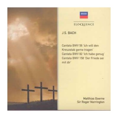 Johann Sebastian Bach - Kantaten Bwv 56,82,158 CD – Hledejceny.cz
