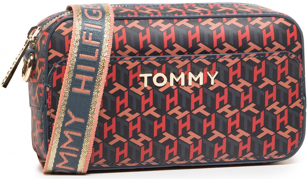 Tommy Hilfiger Iconic Tommy Sm Camera Bag Mono AW0AW09300 Barevn