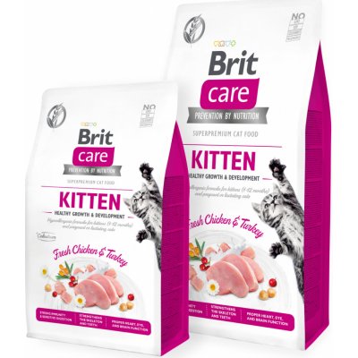 Brit Care Cat Grain-Free Kitten Healthy Growth & Development 2 x 7 kg – Zboží Mobilmania