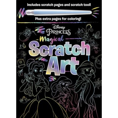 Disney Princess: Magical Scratch Art: With Scratch Tool and Coloring Pages – Hledejceny.cz